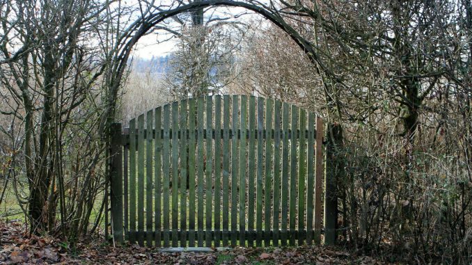 how to build timber gate